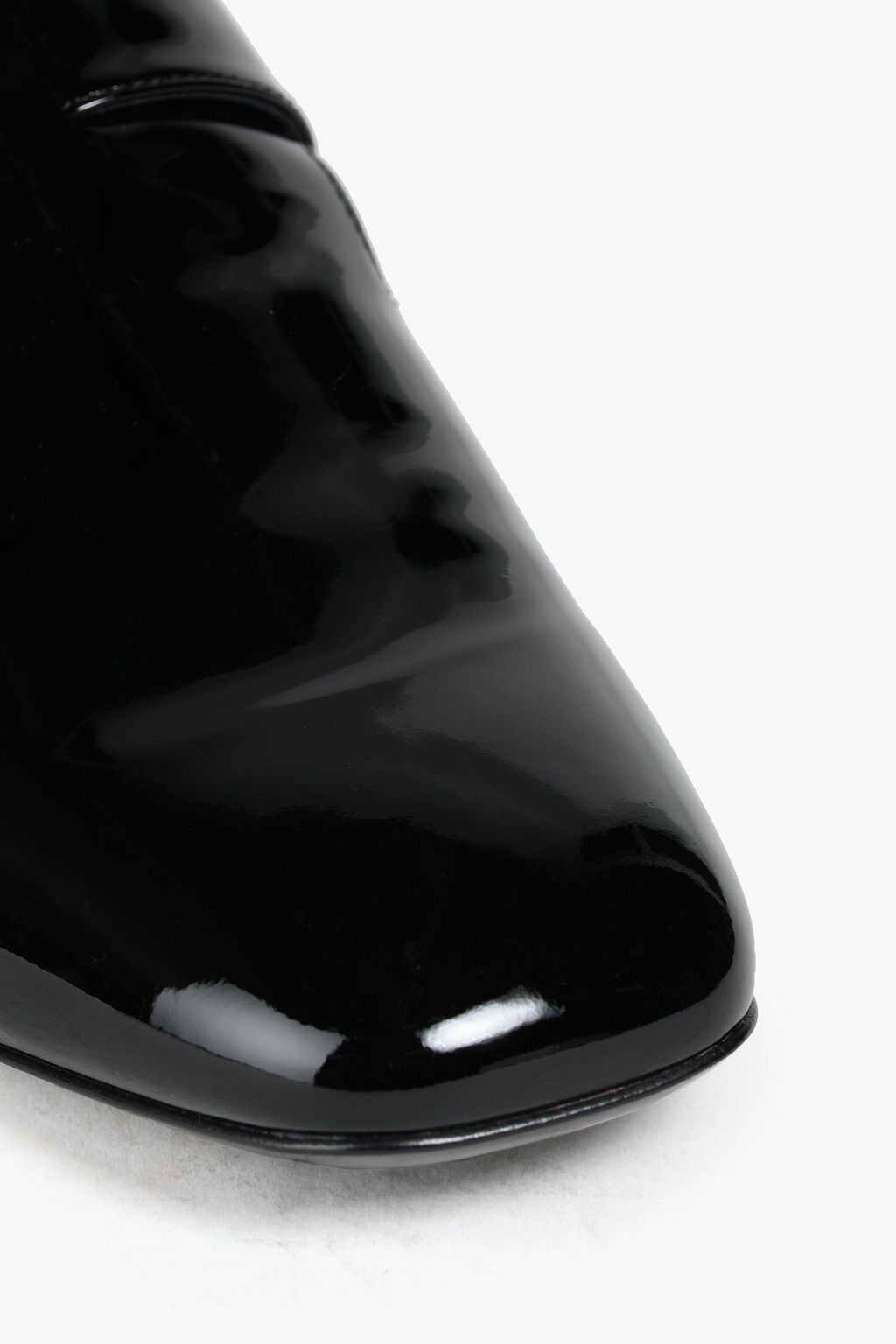 ROGER VIVIER Embellished patent-leather loafers