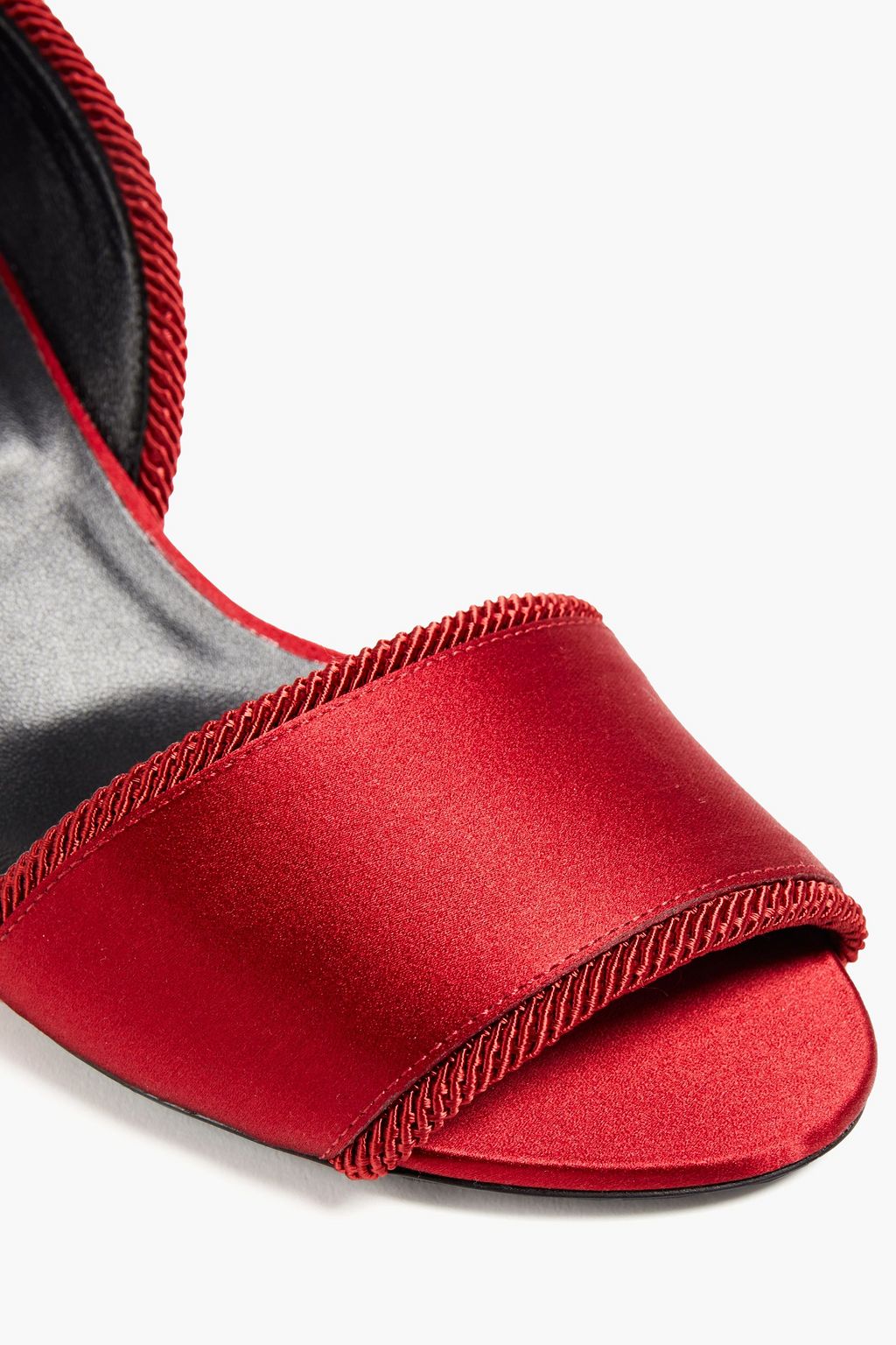 ROGER VIVIER Sin satin sandals