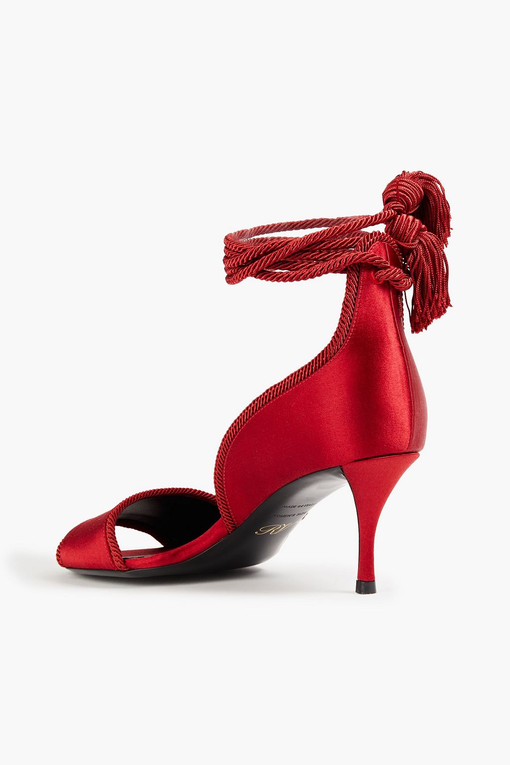 ROGER VIVIER Sin satin sandals