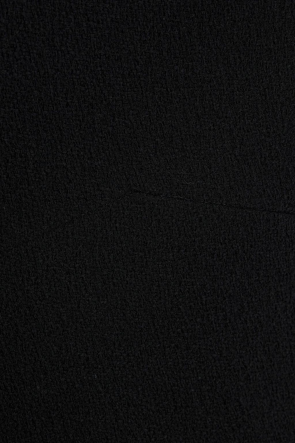 GUCCI Embellished wool-crepe midi dress