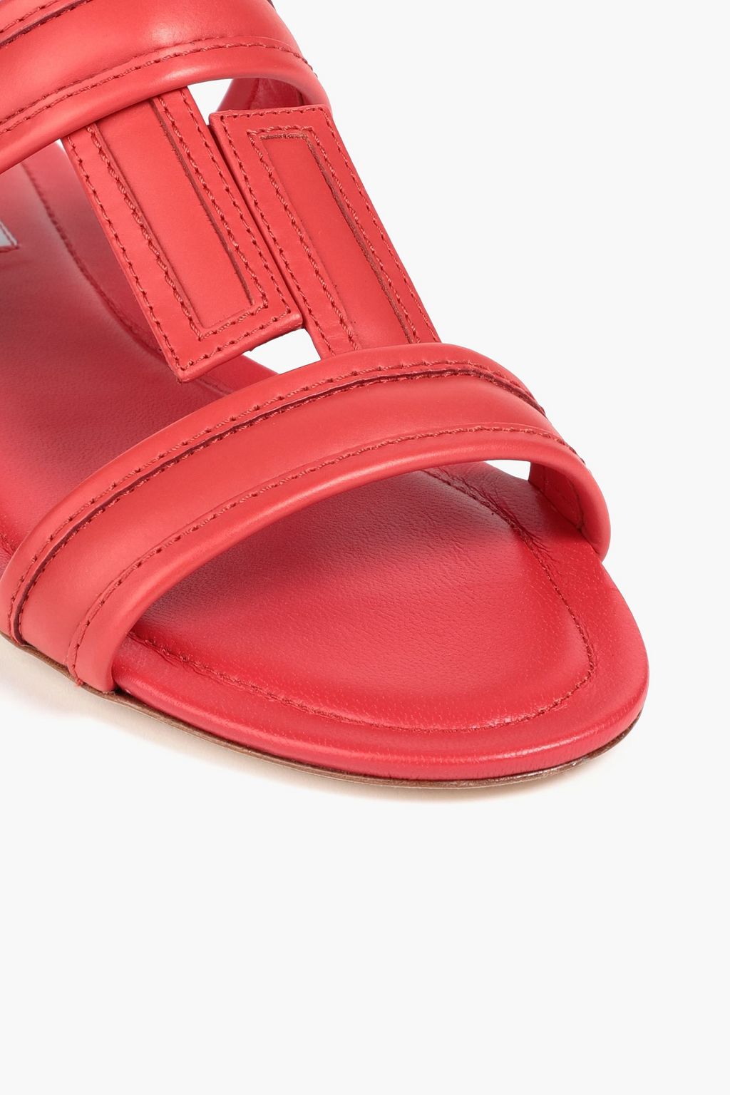 TOD'S 퀼팅 가죽 샌들