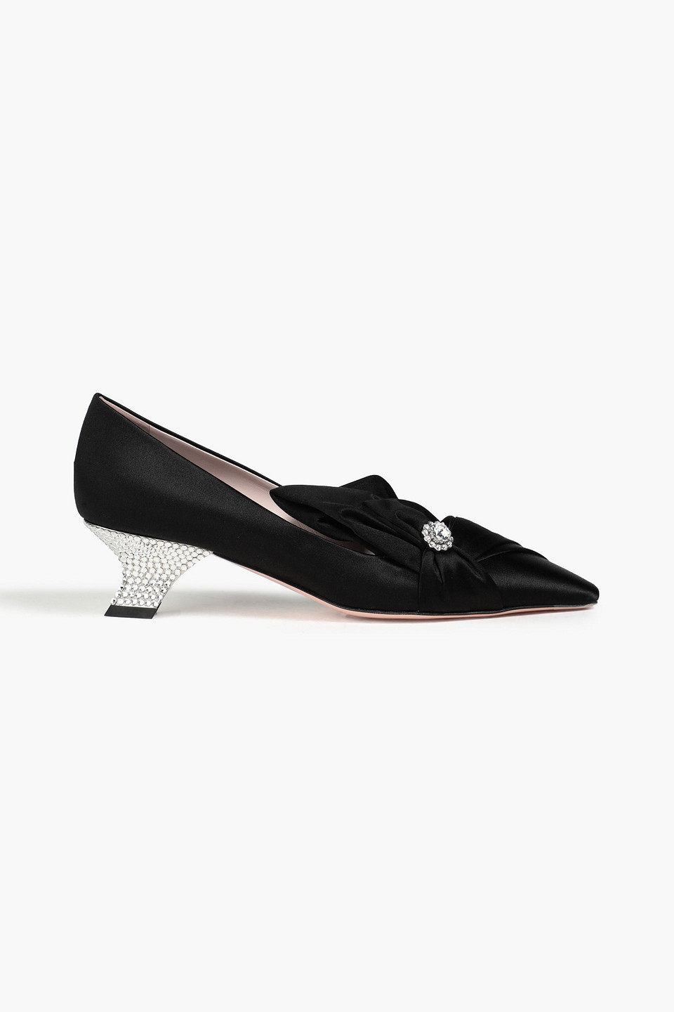 Roger Vivier Womens Black Heel In Schwarz