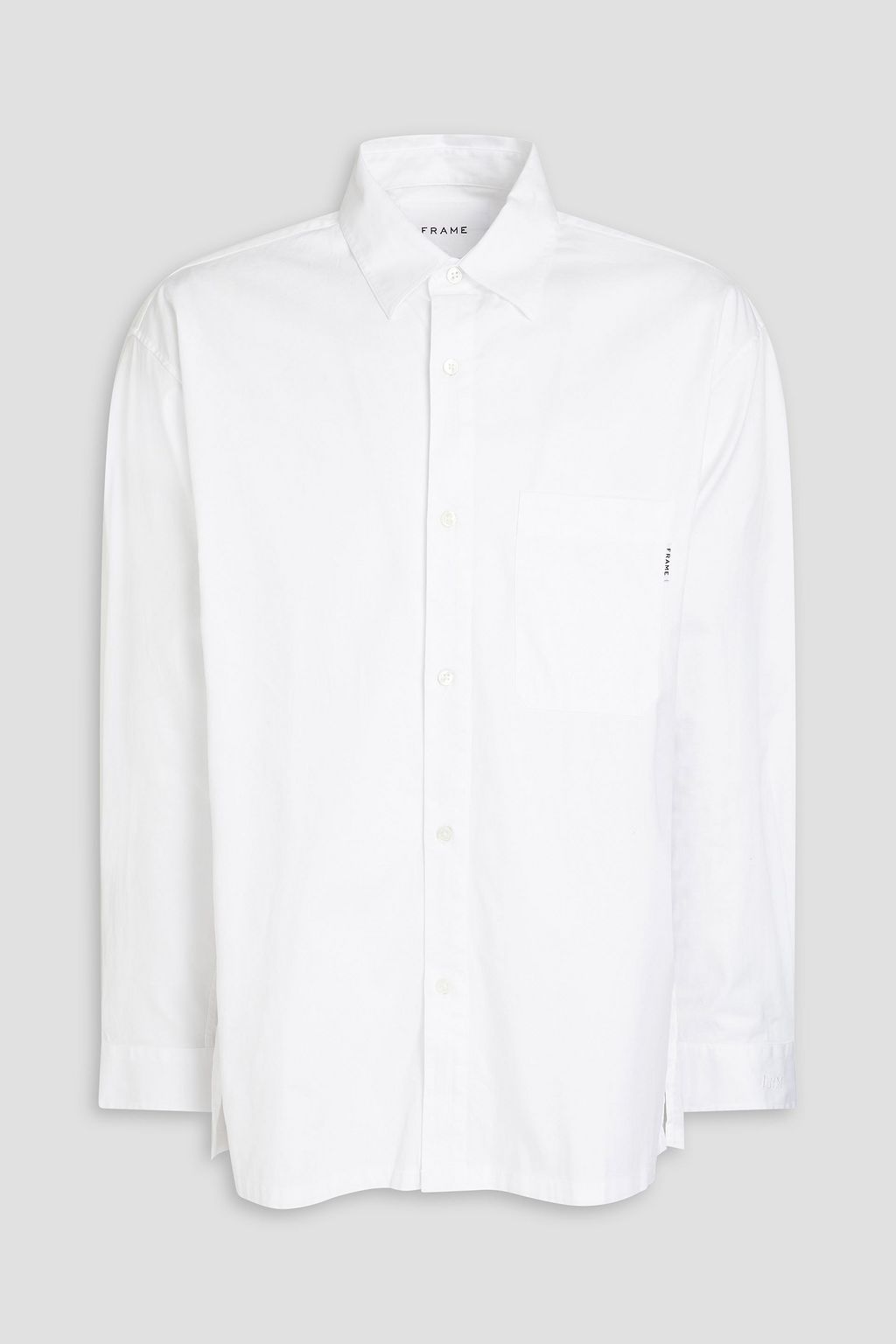 FRAME Cotton-twill shirt | THE OUTNET