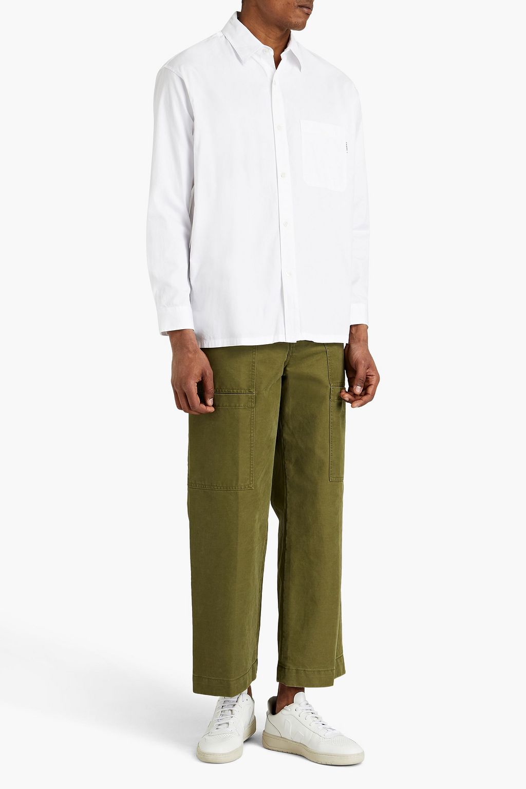 FRAME Cotton-twill shirt
