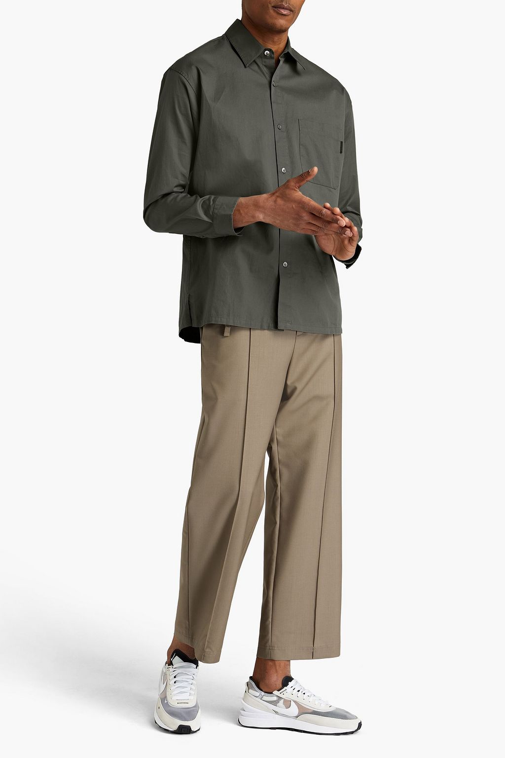 FRAME Cotton-twill shirt
