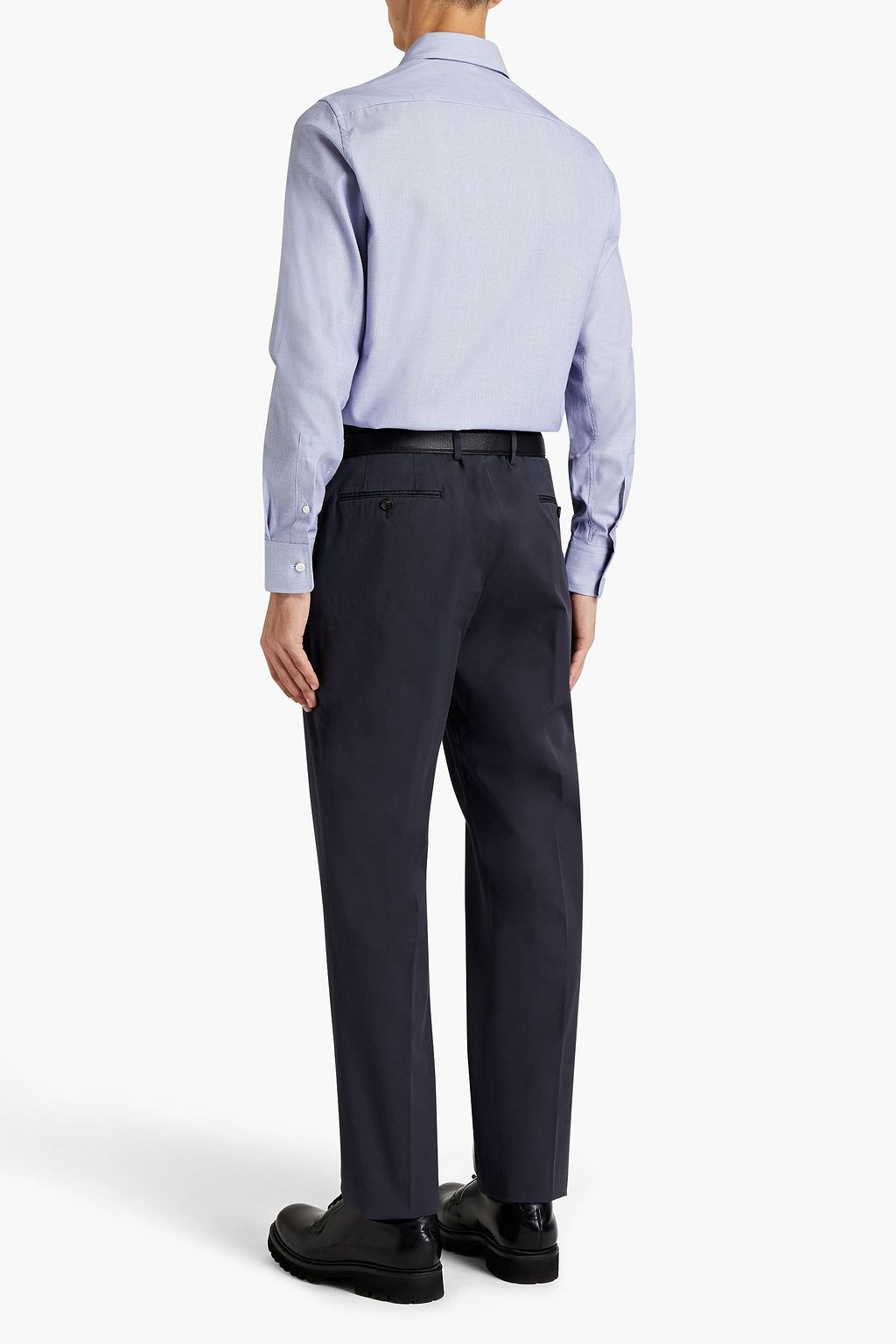 Z ZEGNA Cotton-jacquard shirt