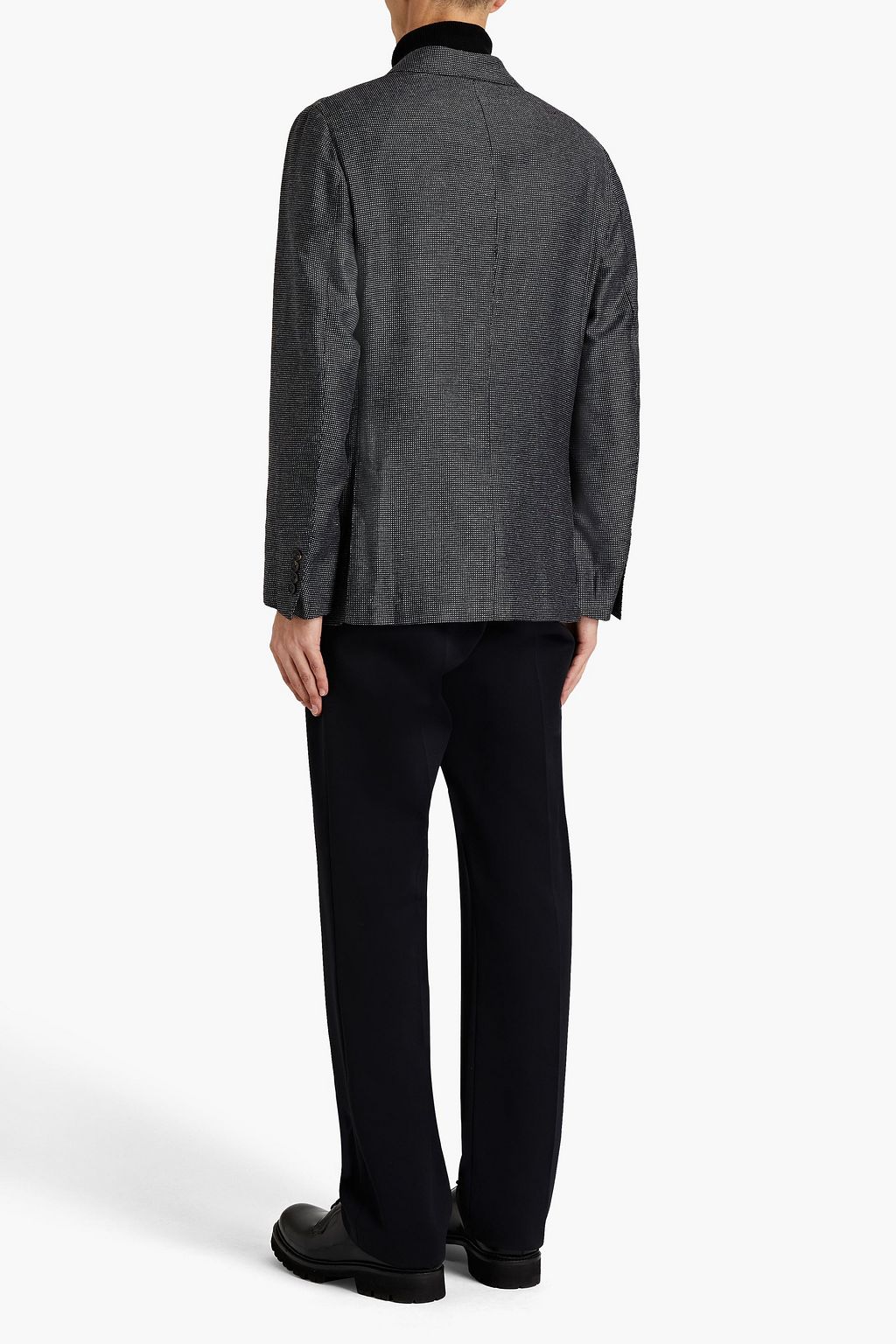 ZEGNA Silk-tweed blazer