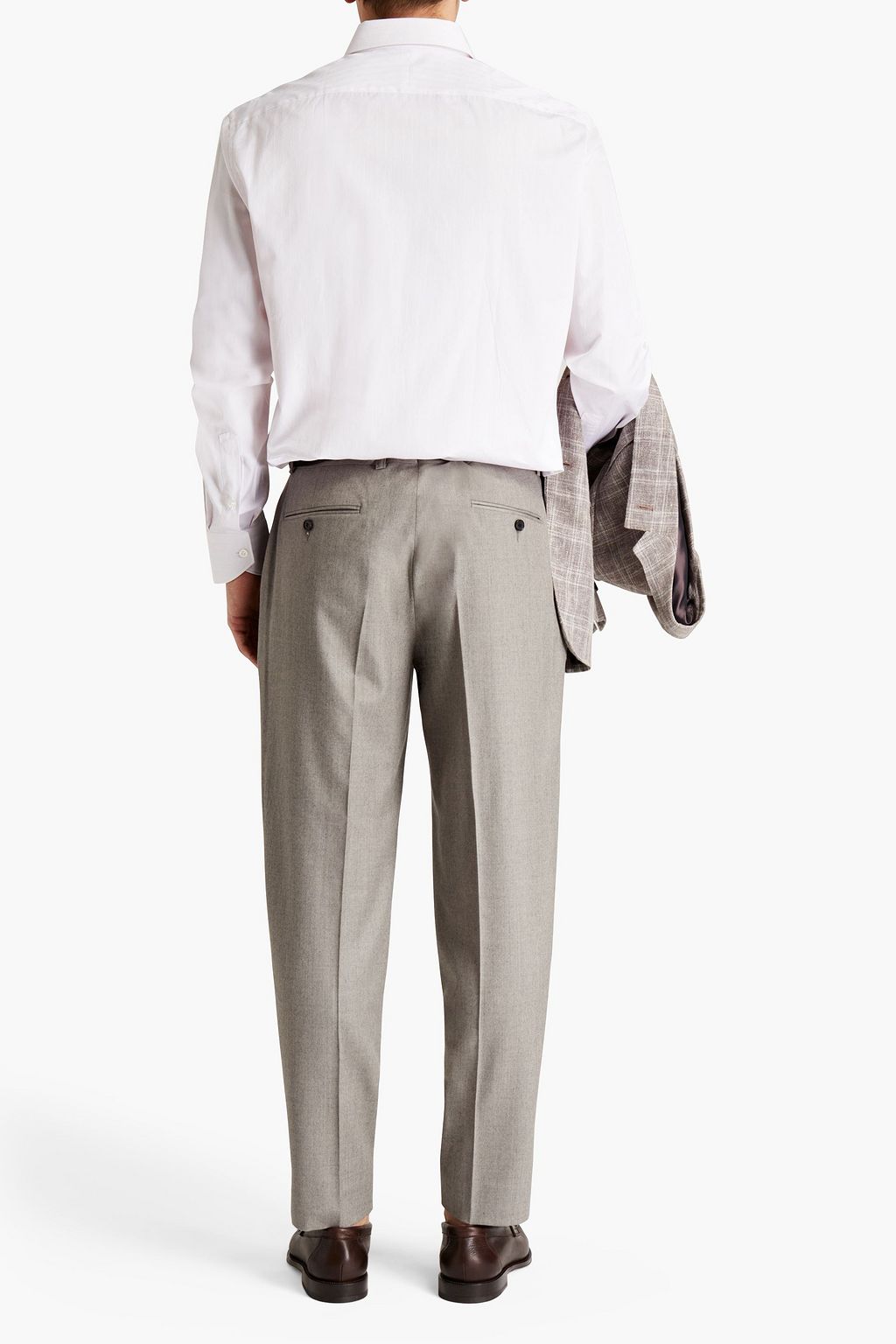 ZEGNA Cotton-poplin shirt
