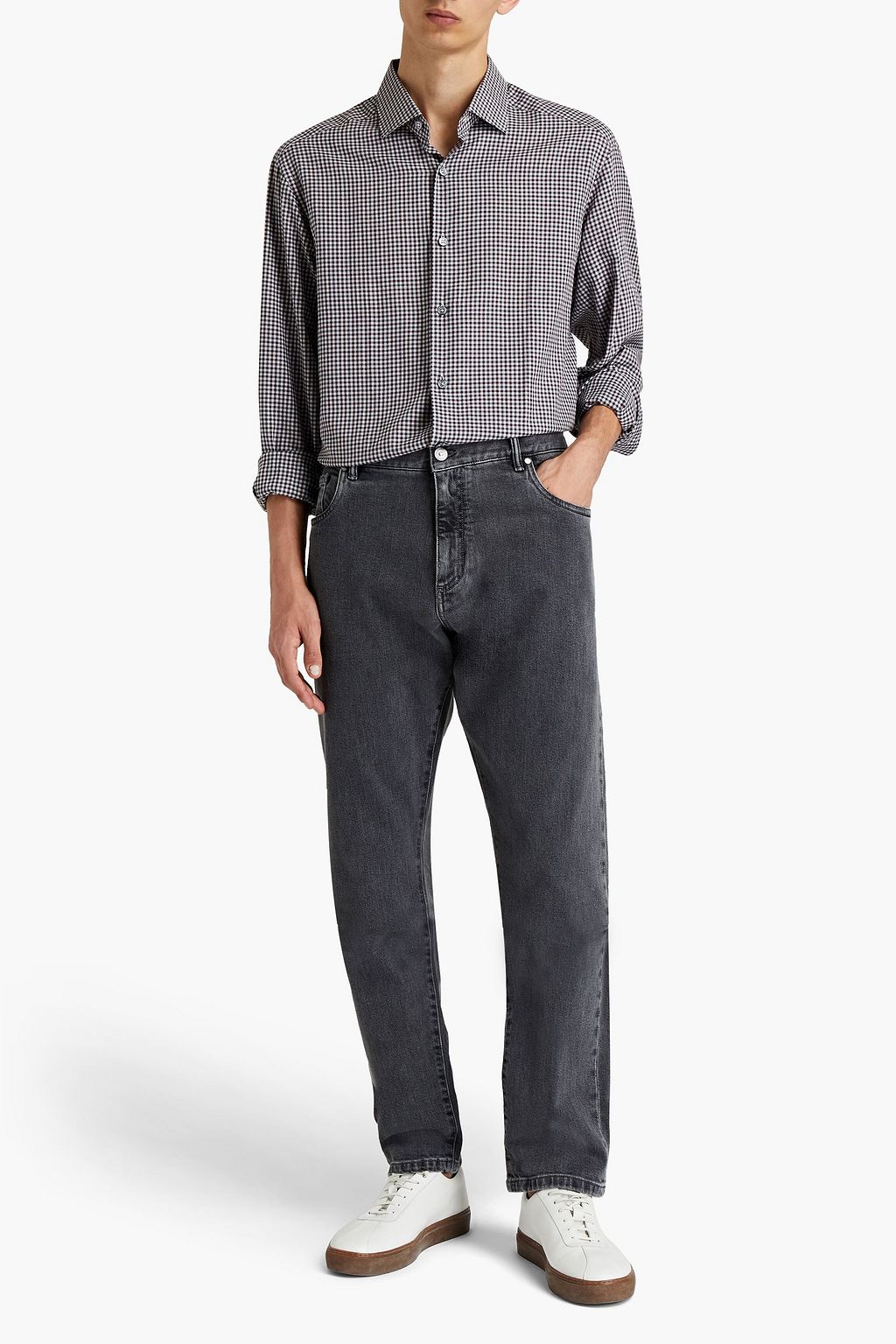 ZEGNA Slim-fit denim jeans