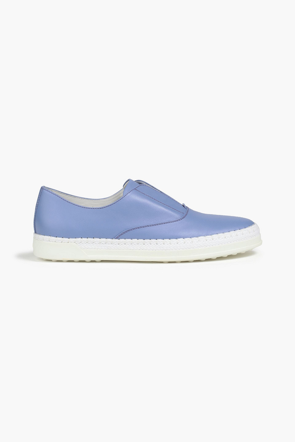 Tod's Leather Sneakers In Lavender