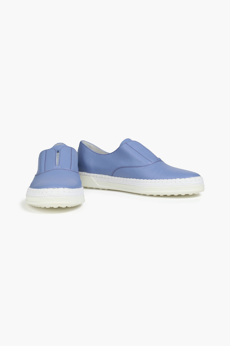 TOD'S LEATHER SLIP-ON SNEAKERS 3074457345630142128