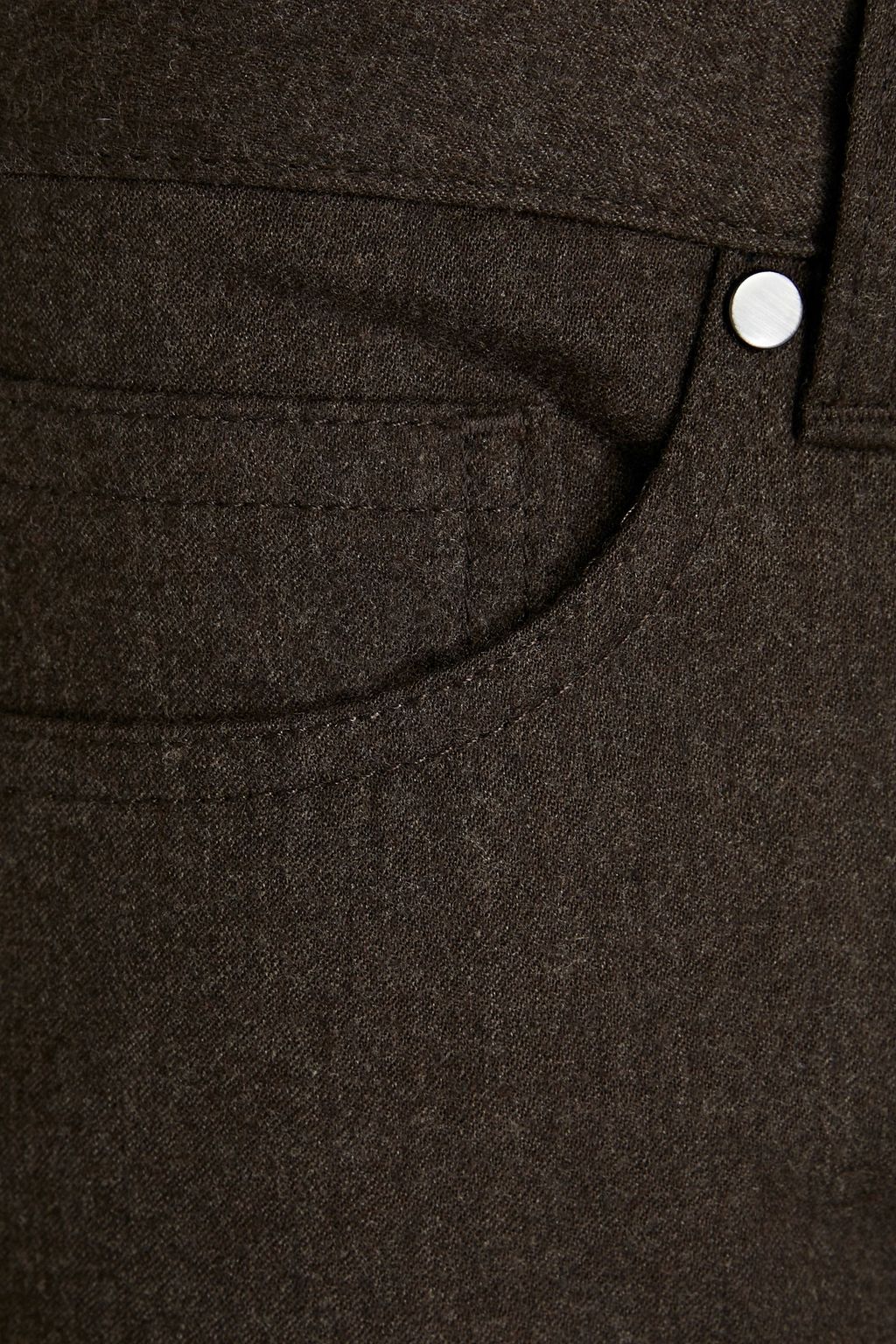 ZEGNA Slim-fit wool-blend flannel pants