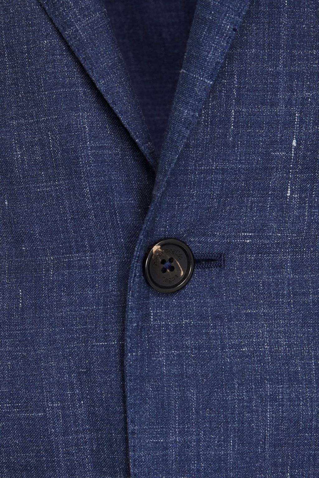 ZEGNA Slub cashmere, silk and hemp-blend blazer