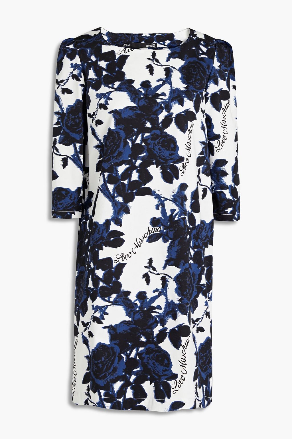 Love Moschino Leopard Print Sequins Dress