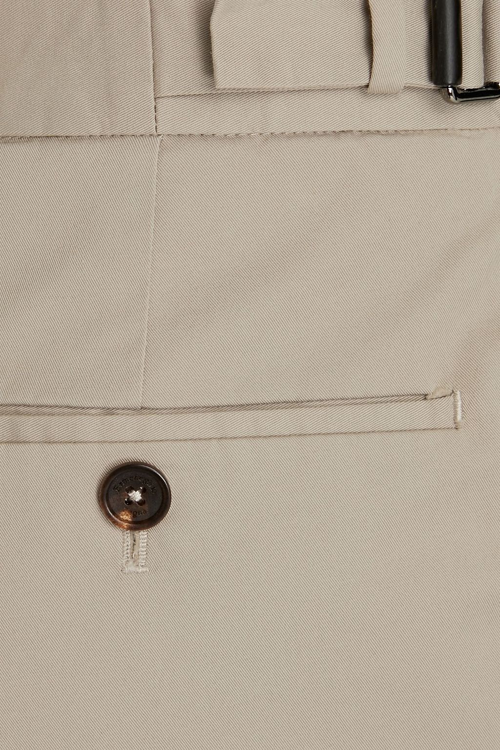 ZEGNA Slim-fit cotton-blend twill suit pants