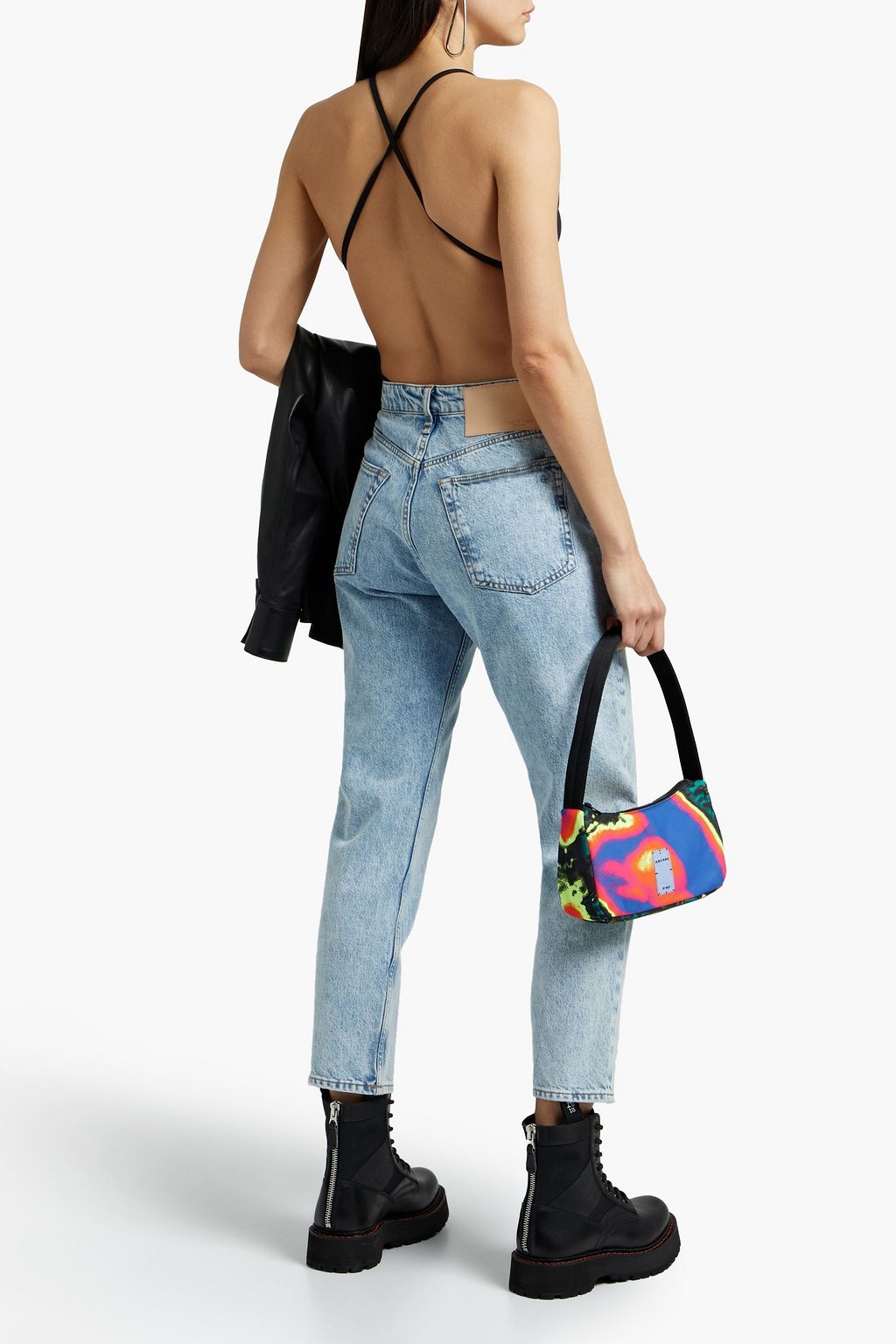 RAG & BONE Rooney Body aus Stretch-Baumwolle mit Rückenausschnitt