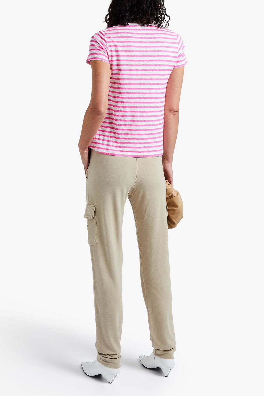 MAJESTIC FILATURES Stretch-jersey track pants