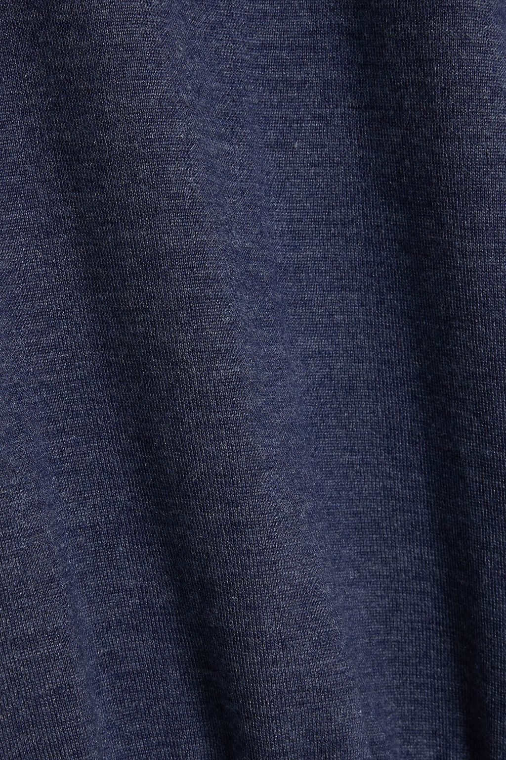 ZEGNA Mélange cashmere and silk-blend sweater