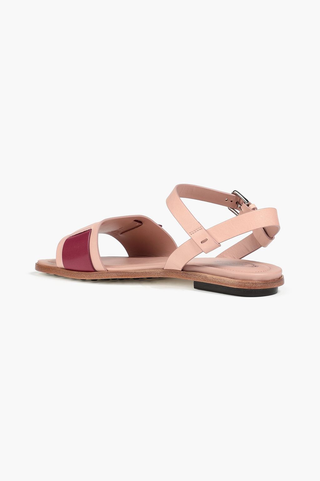 TOD'S صندل من الجلد من لونين