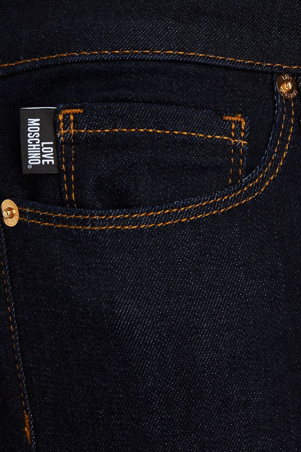 LOVE MOSCHINO High-rise skinny jeans