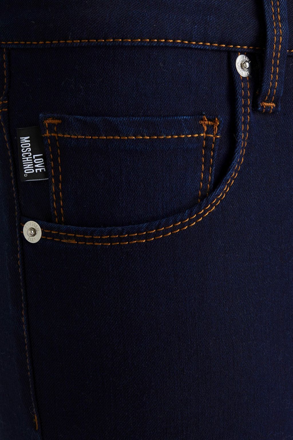 LOVE MOSCHINO High-rise skinny jeans