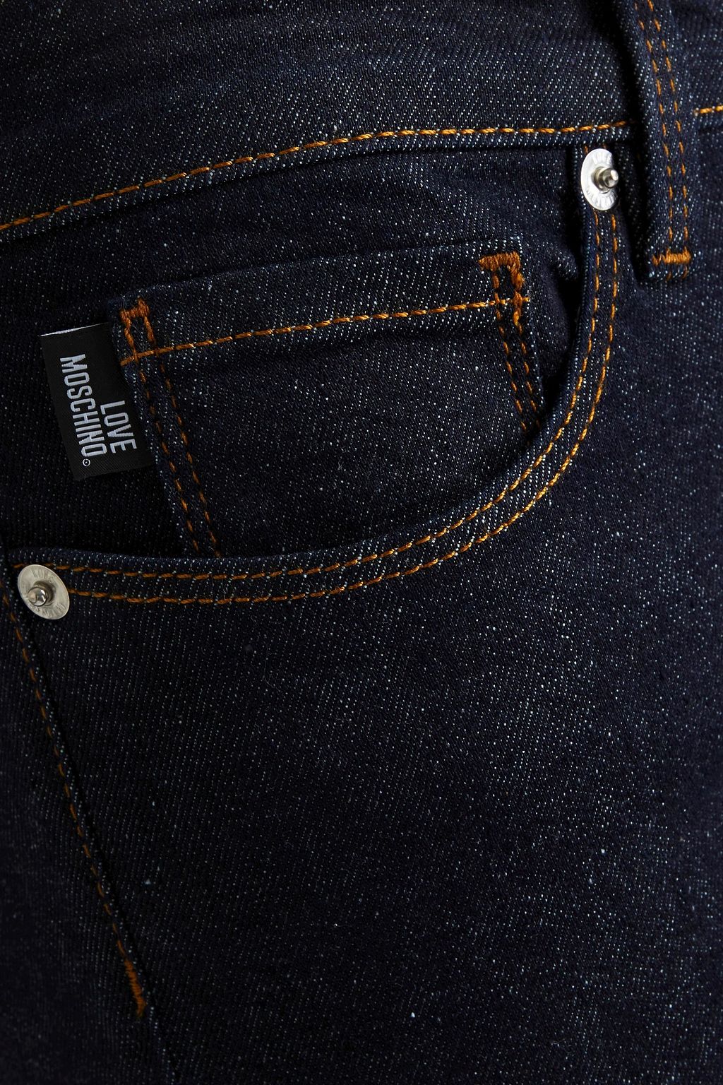 LOVE MOSCHINO High-rise skinny jeans