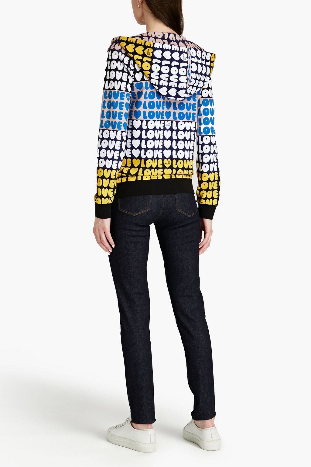 LOVE MOSCHINO High-rise skinny jeans