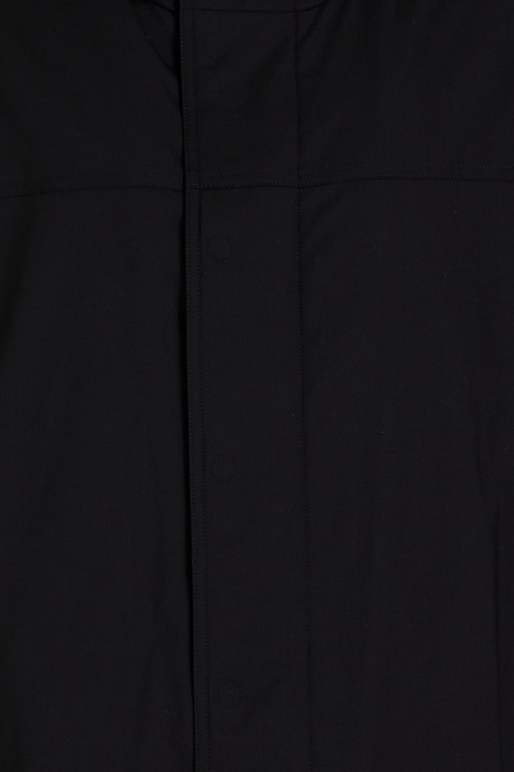 ZEGNA Twill-paneled wool-canvas hooded jacket