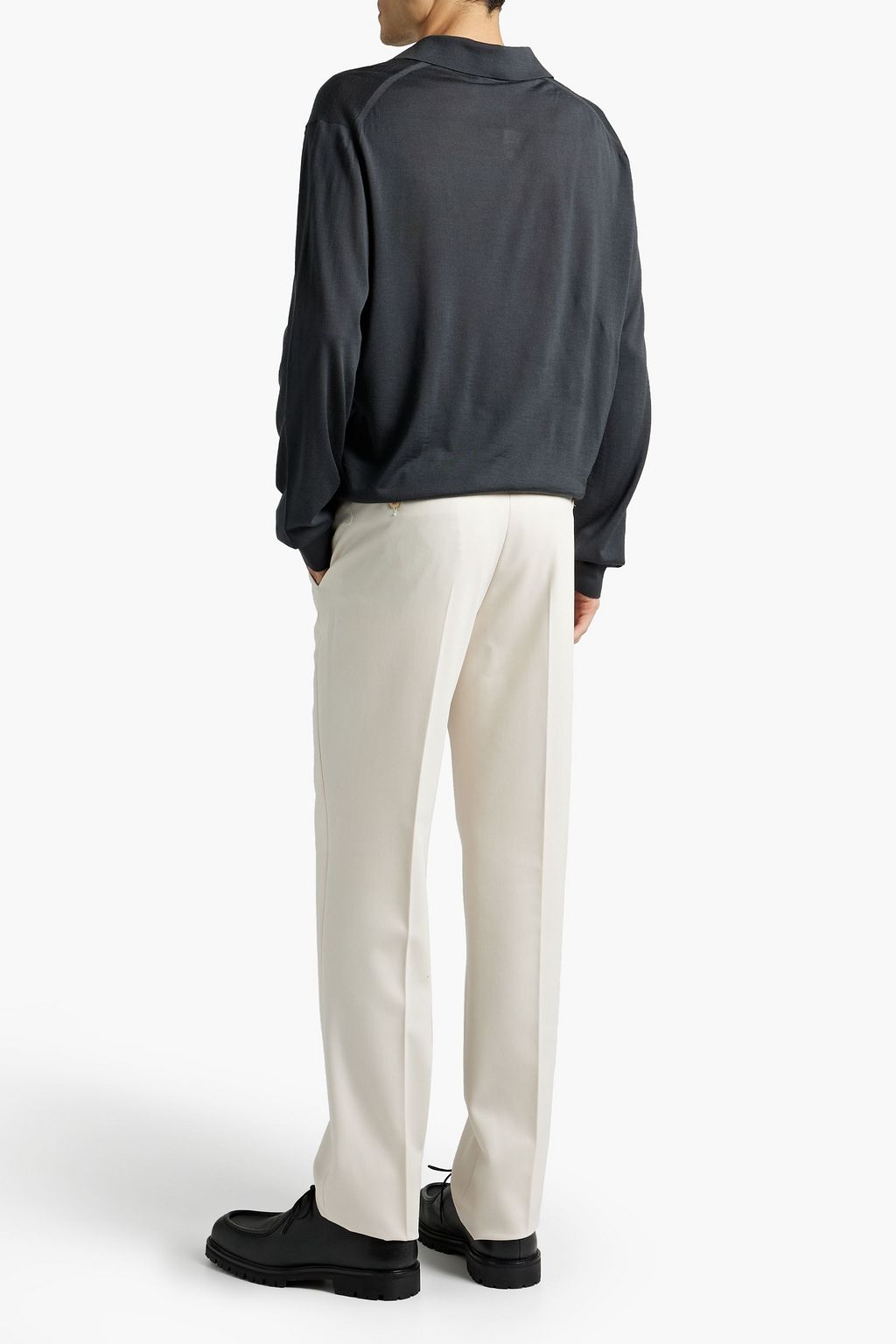 ZEGNA Wool polo sweater