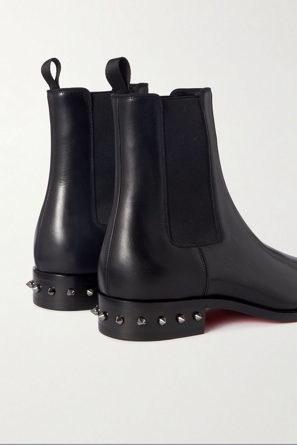 CHRISTIAN LOUBOUTIN Samson studded leather Chelsea boots