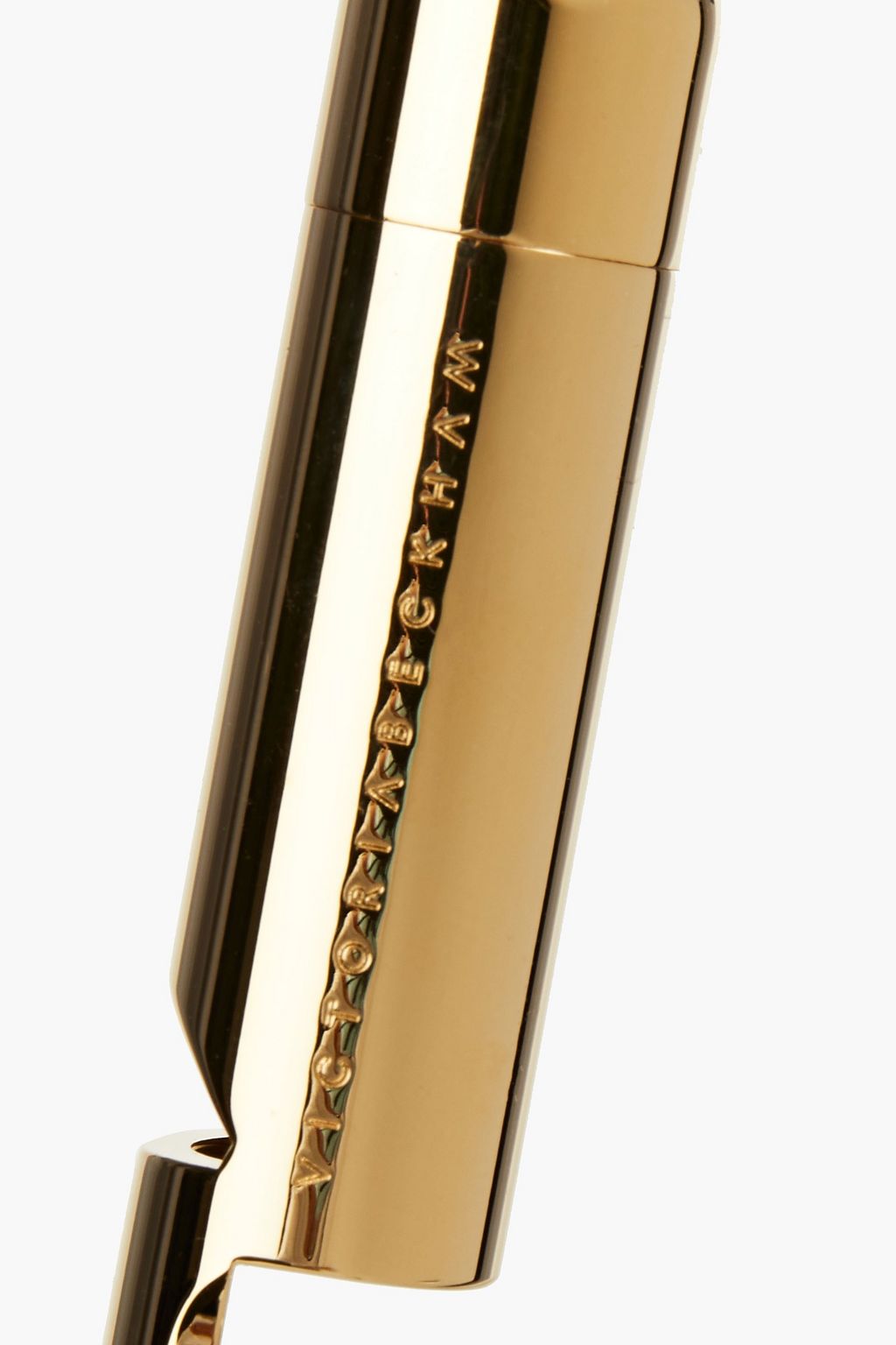 VICTORIA BECKHAM Gold-tone keychain