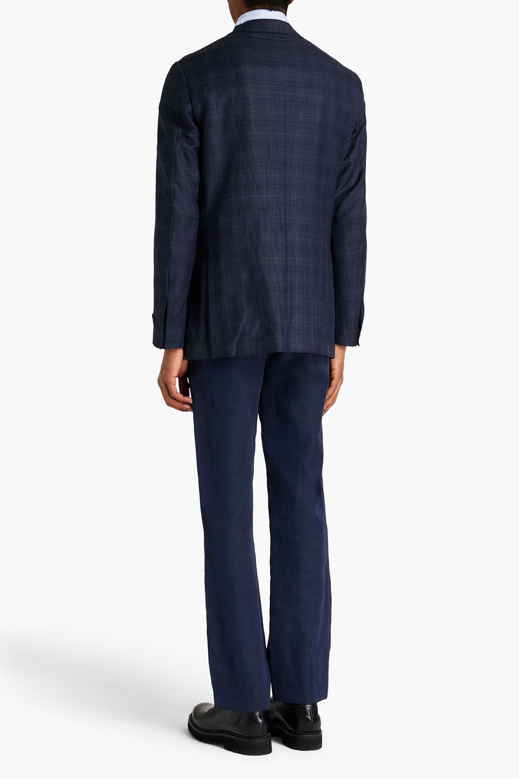 ZEGNA Checked wool blazer