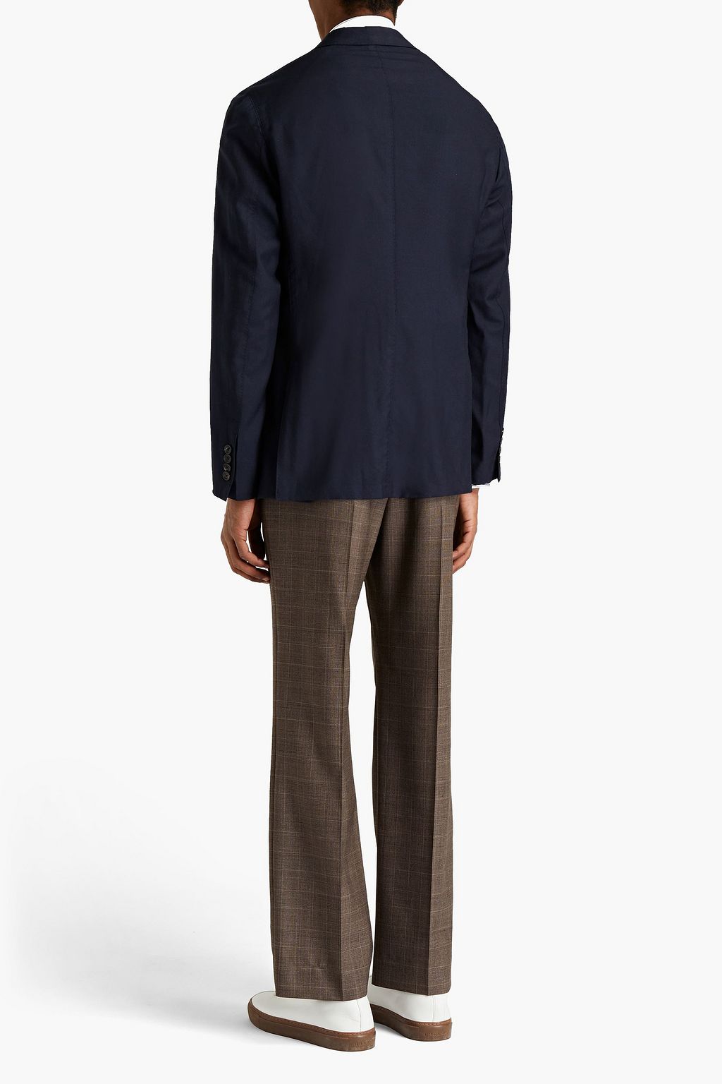 ZEGNA Cashmere and silk-blend twill blazer