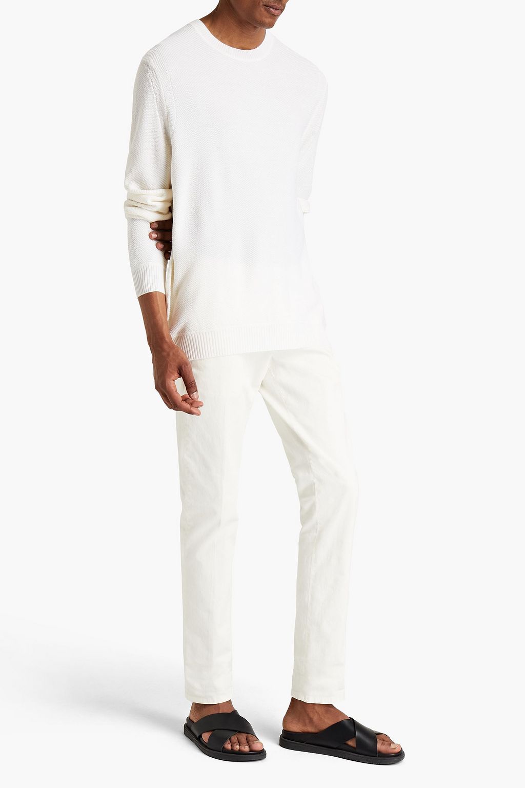 ZEGNA Wool and cashmere-blend sweater