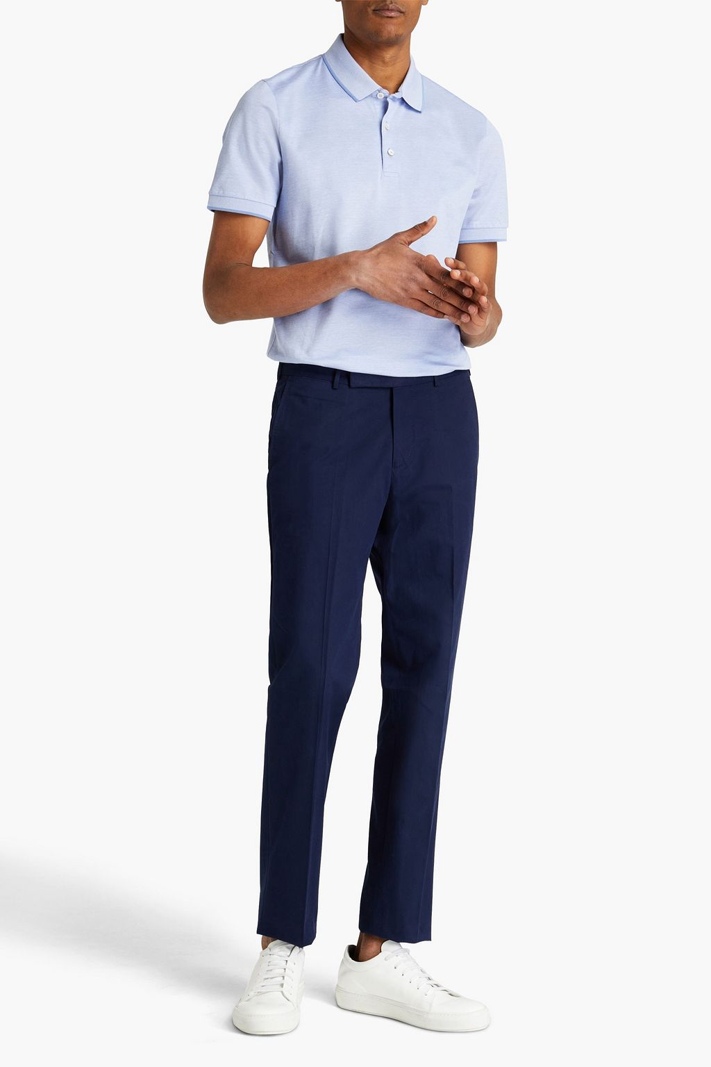 ZEGNA Cotton-twill chinos