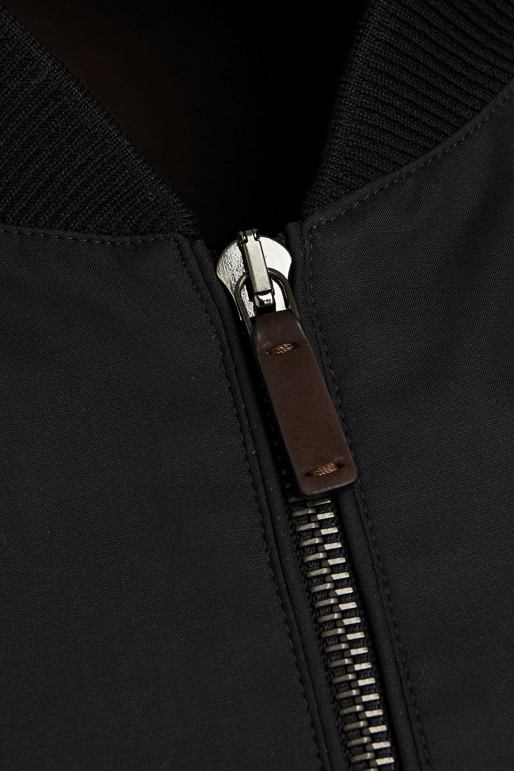 ZEGNA Wool and silk-blend poplin bomber jacket