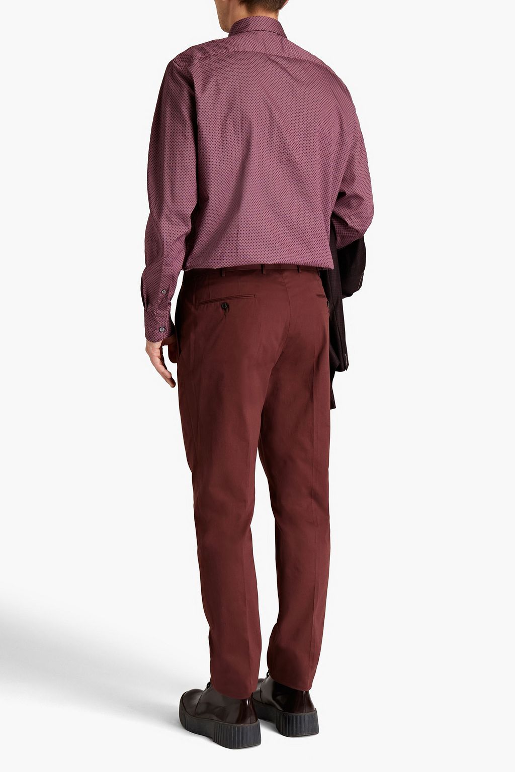 ZEGNA Cotton-twill chinos
