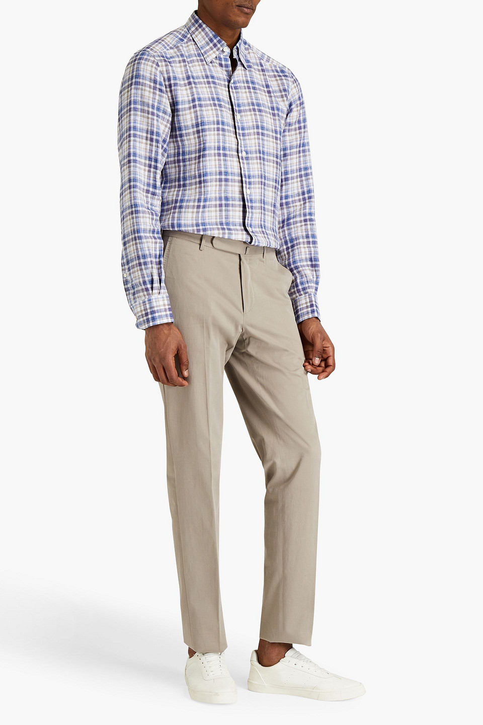 Ermenegildo Zegna Man Cotton-twill Chinos