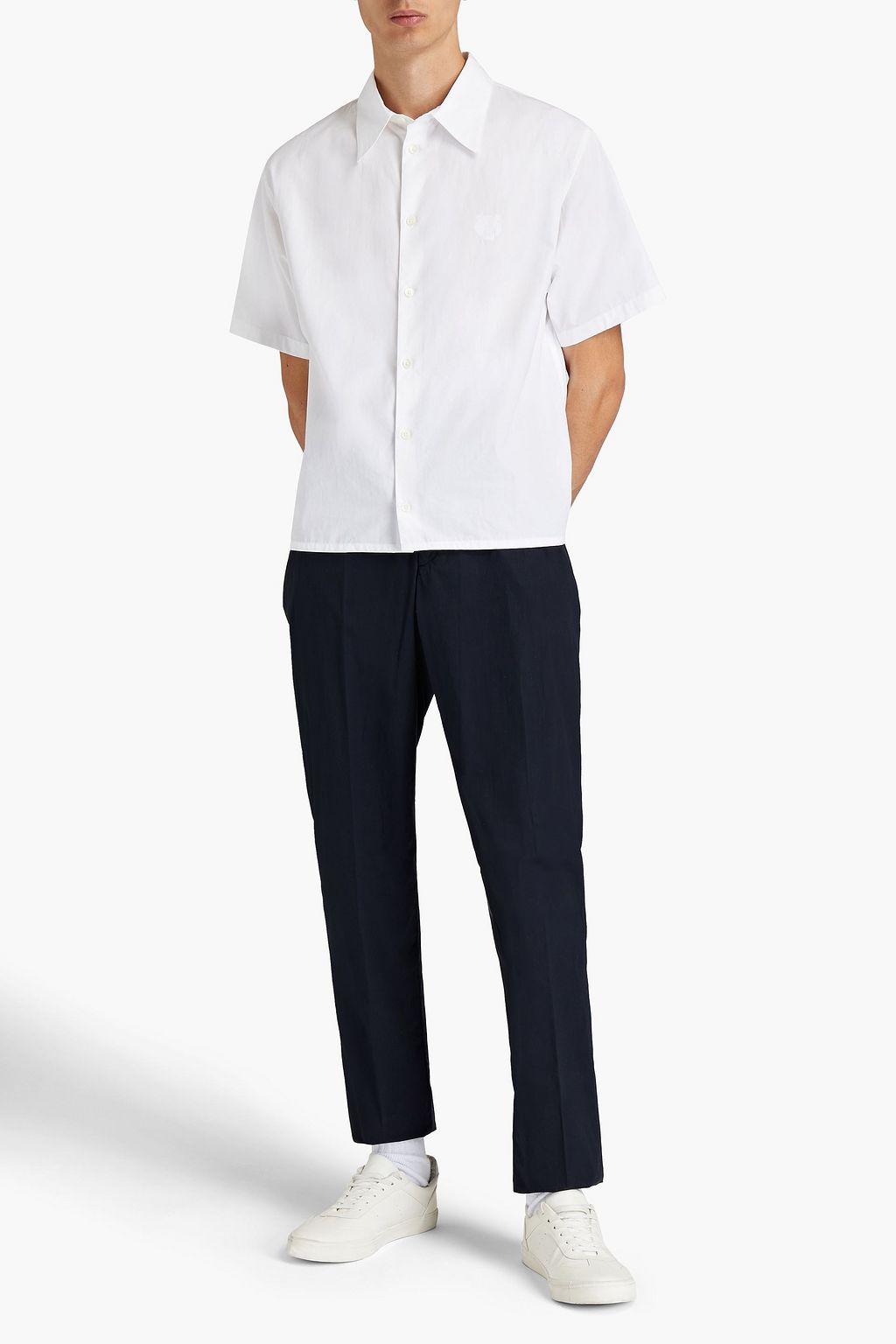 ZEGNA Cotton-blend chinos