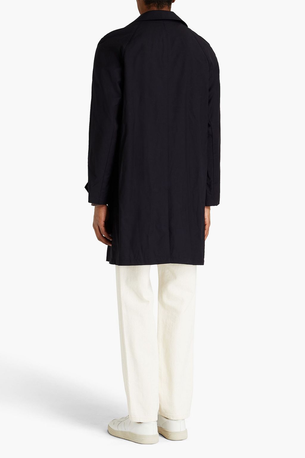 Z ZEGNA Merino wool raincoat THE