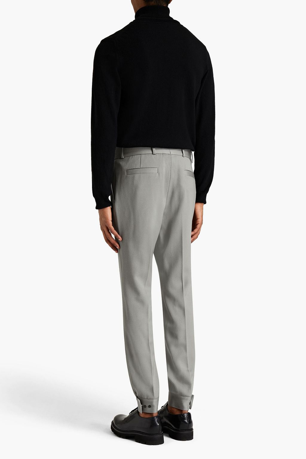 ZEGNA Tapered wool-gabardine suit pants