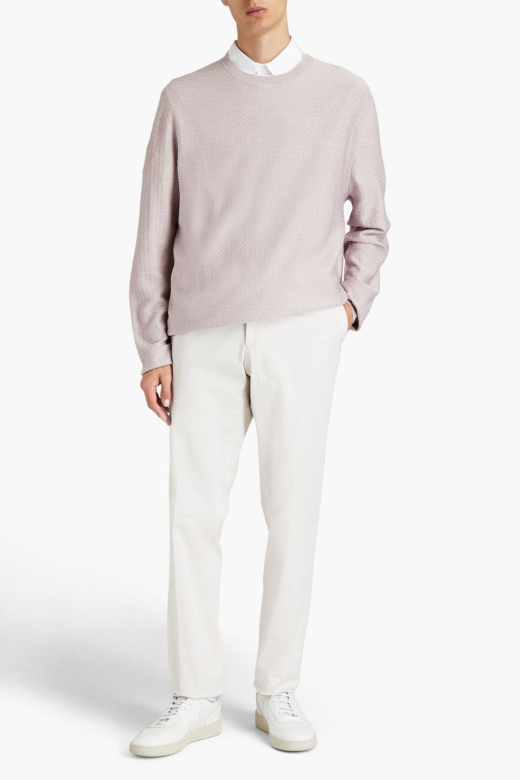 ZEGNA Chinohose aus einer Baumwollmischung