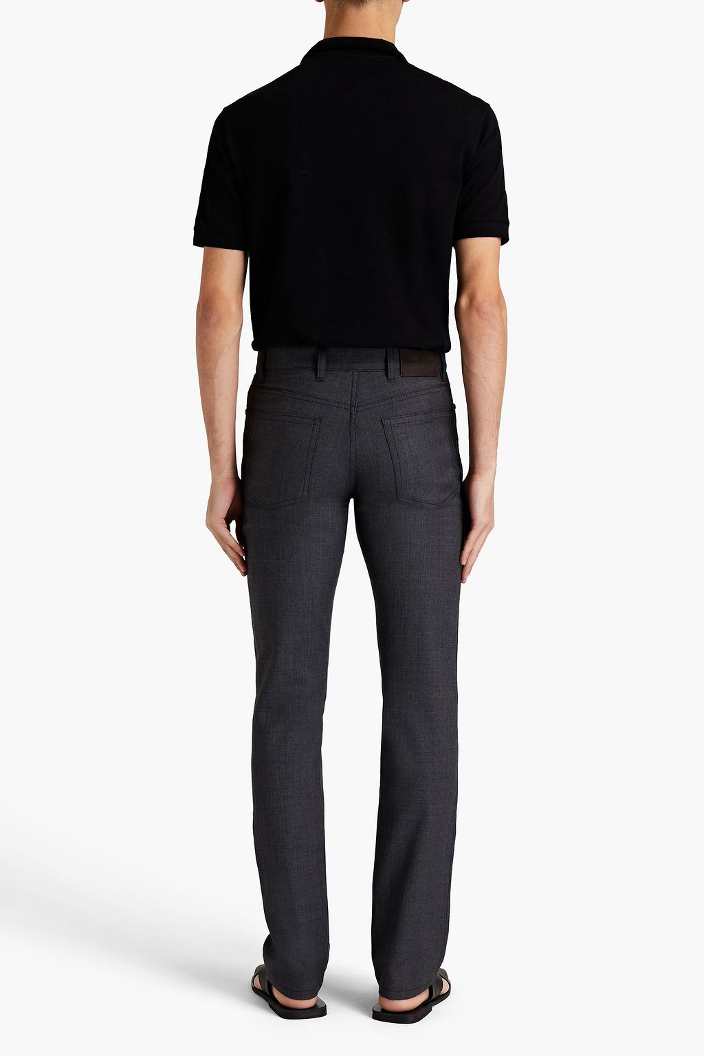 ZEGNA Slim-fit wool-blend pants