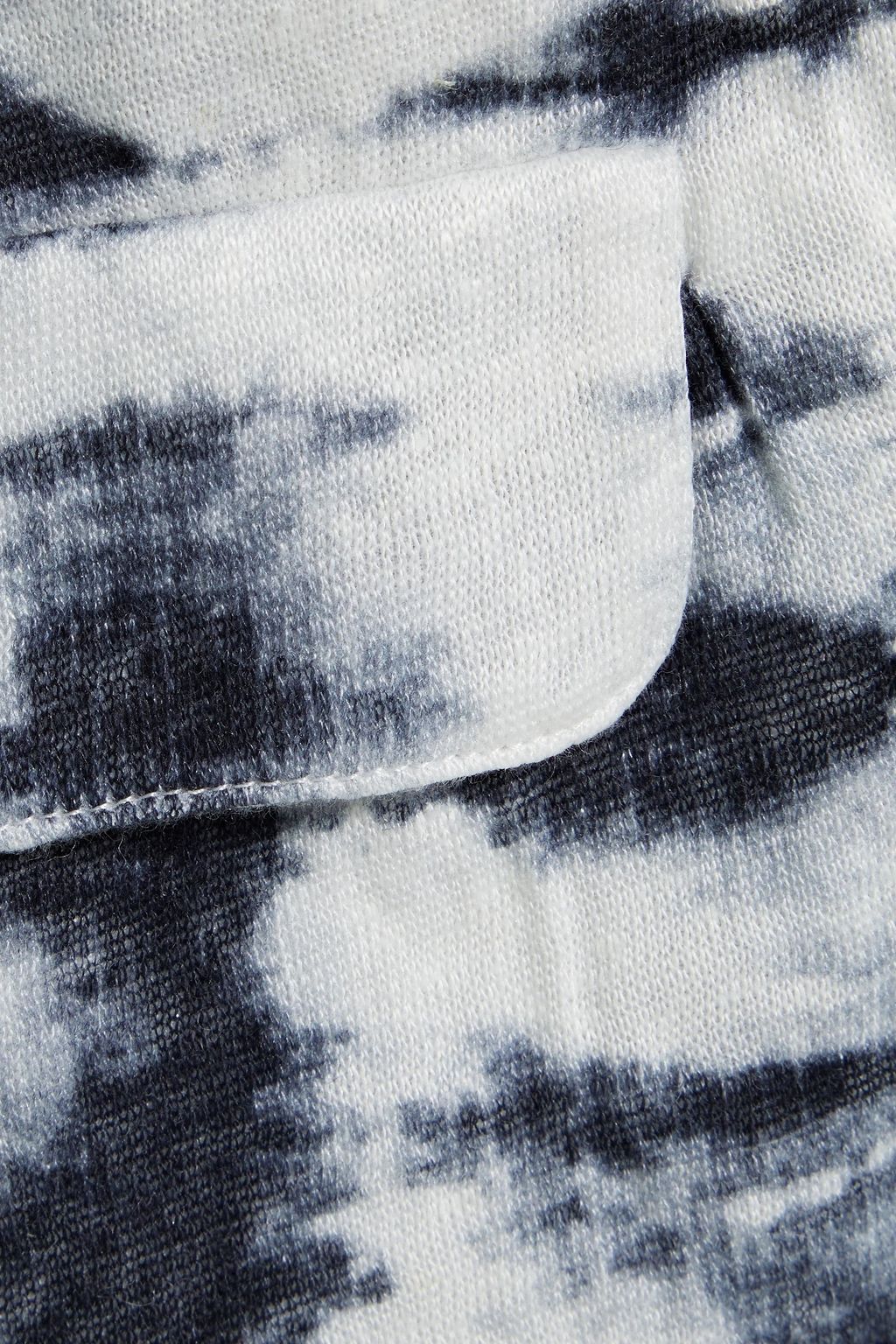 MAJESTIC FILATURES Tie-dyed slub linen-jersey blazer