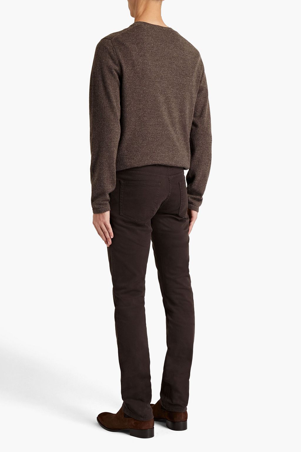 ZEGNA Slim-leg cotton-blend pants
