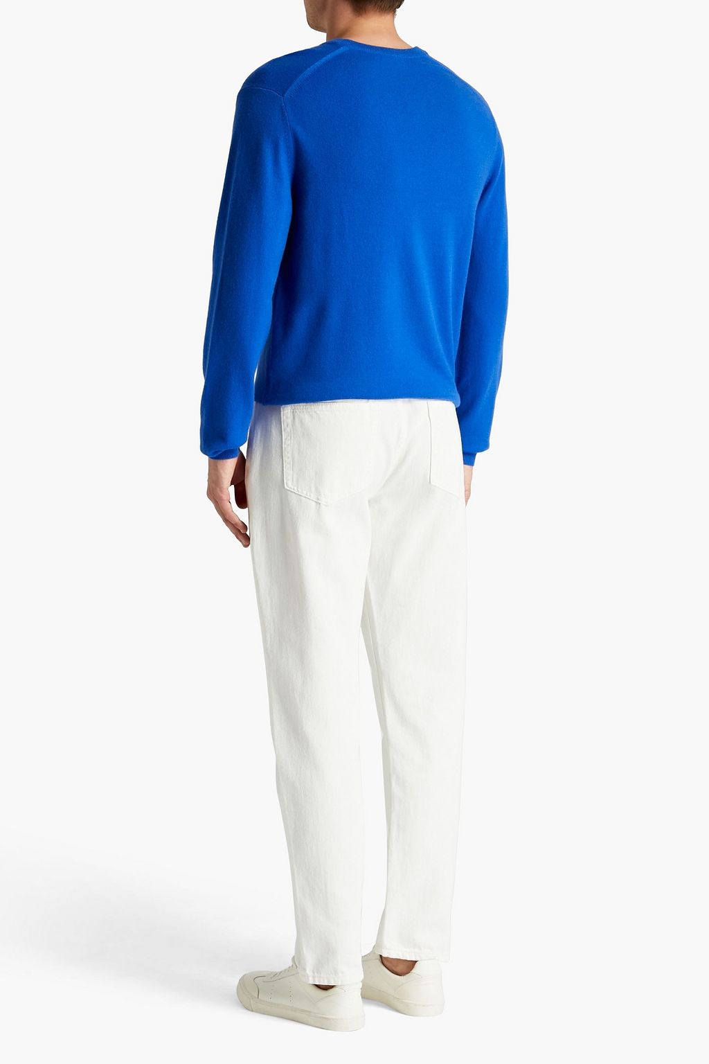 N.PEAL The Burlington mélange cashmere sweater