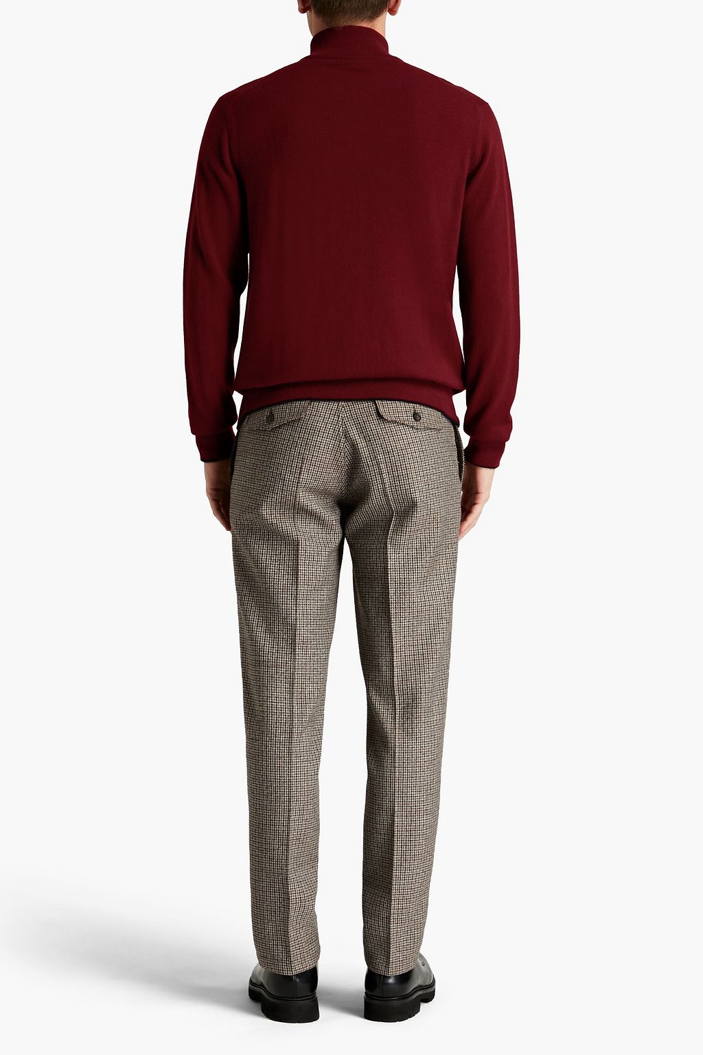 N.PEAL Cashmere zip-up sweater