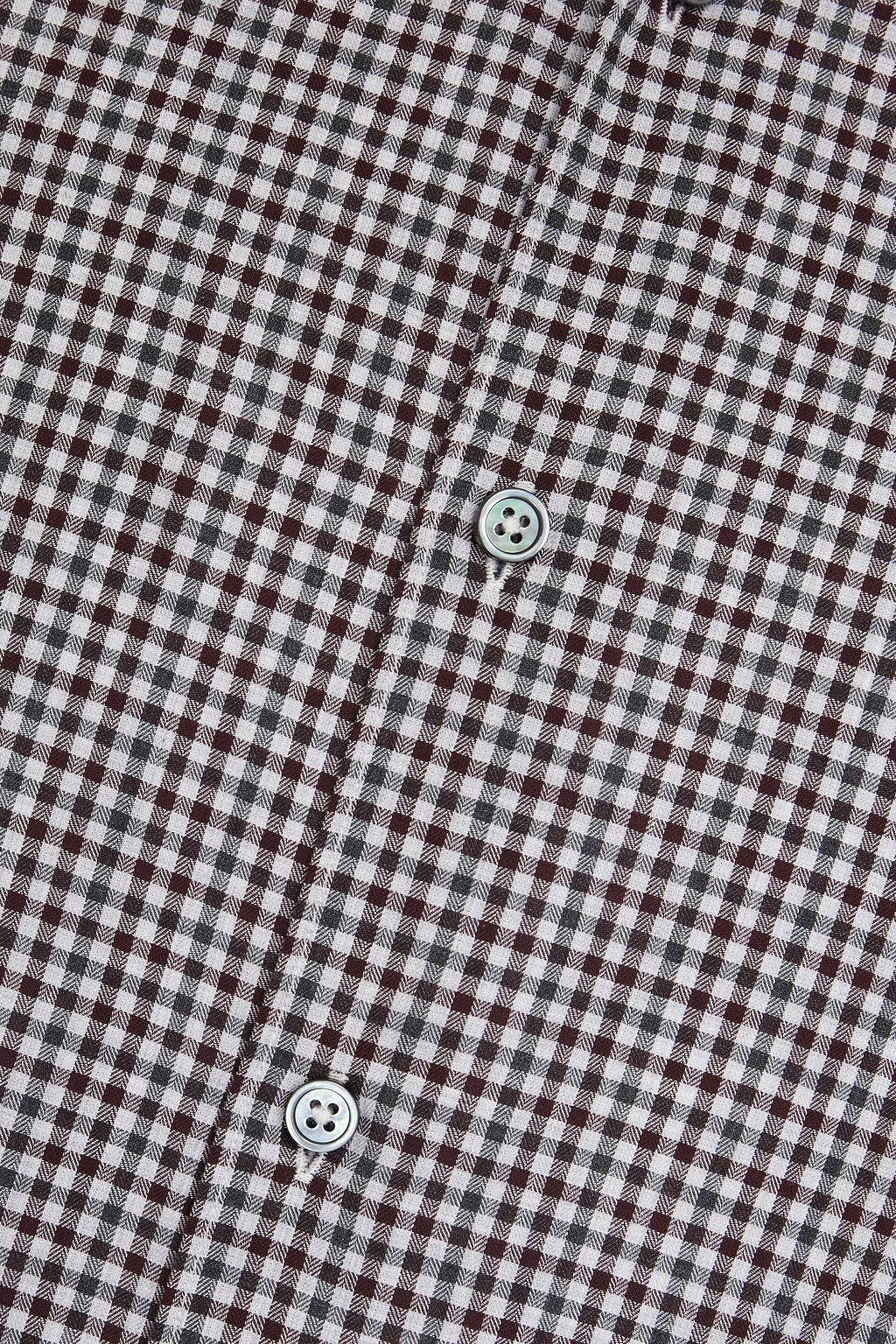 ZEGNA Gingham cotton shirt