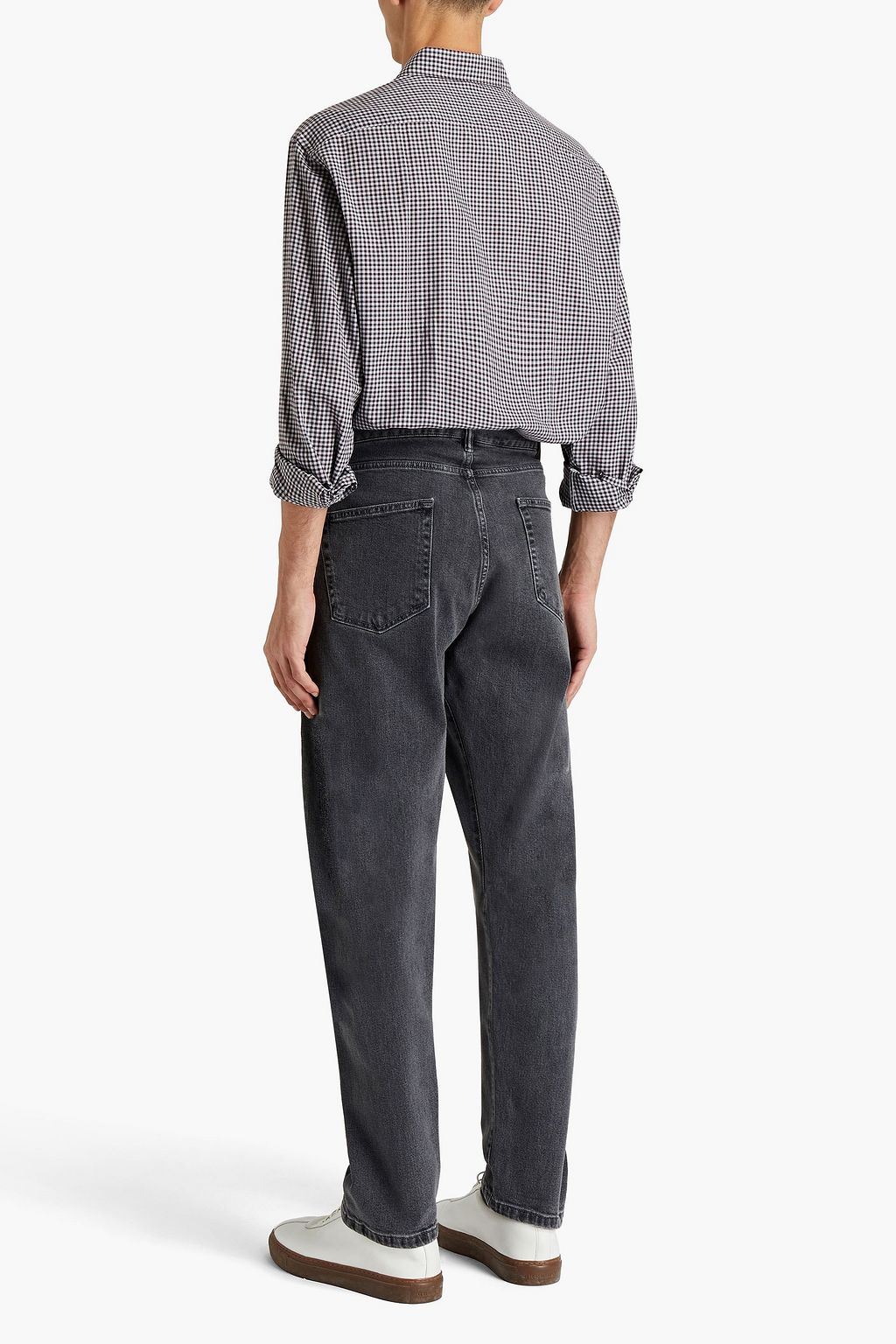 ZEGNA Gingham cotton shirt