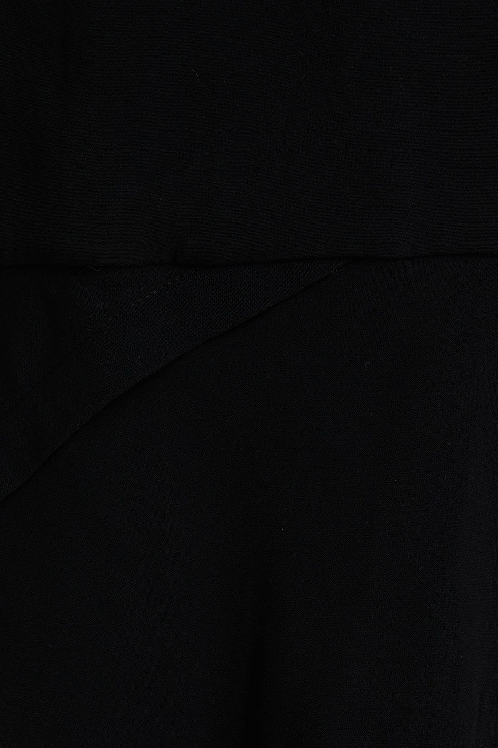 VICTORIA BECKHAM Asymmetric draped stretch-crepe top